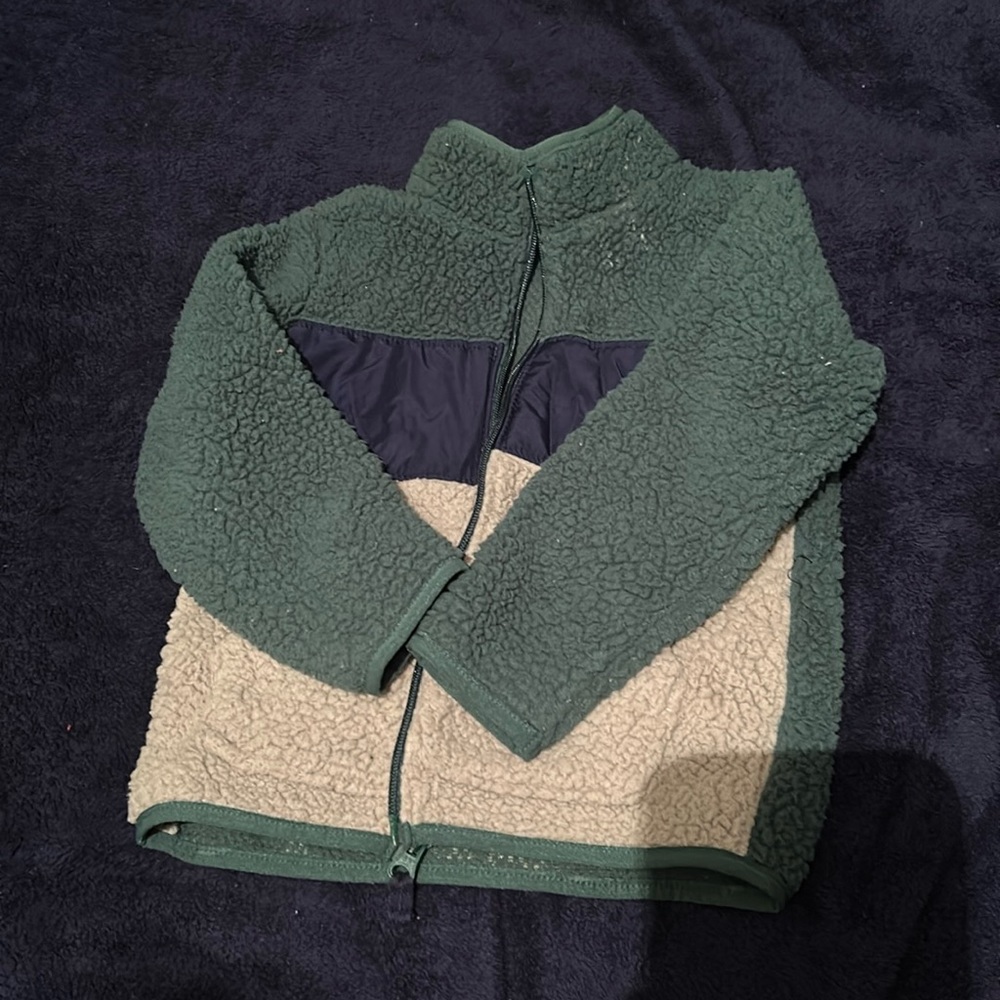 Carters sherpa zippered sweater
